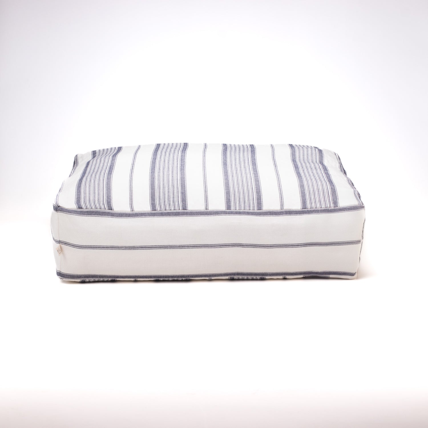 coastal style floor cushion dog beds