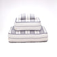 coastal style floor cushion dog beds