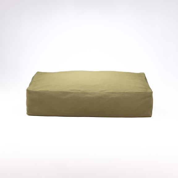 olive green dog bed